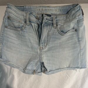 American Eagle Outfitters Blue Jean Shorts Relaxed Fit